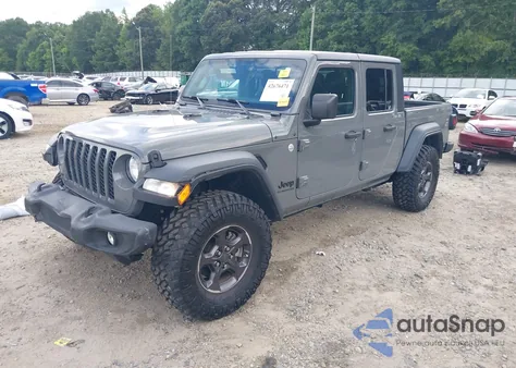 2020 Jeep Gladiator Sport S 4X4 from USA, damaged, VIN 1C6JJTAG4LL192340